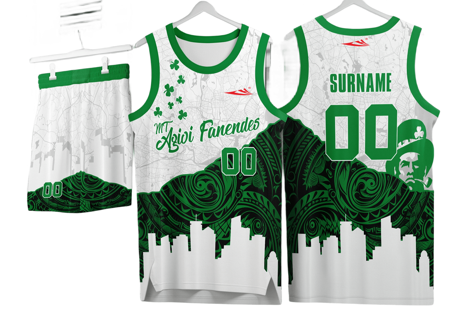 Custom basketball uniforms