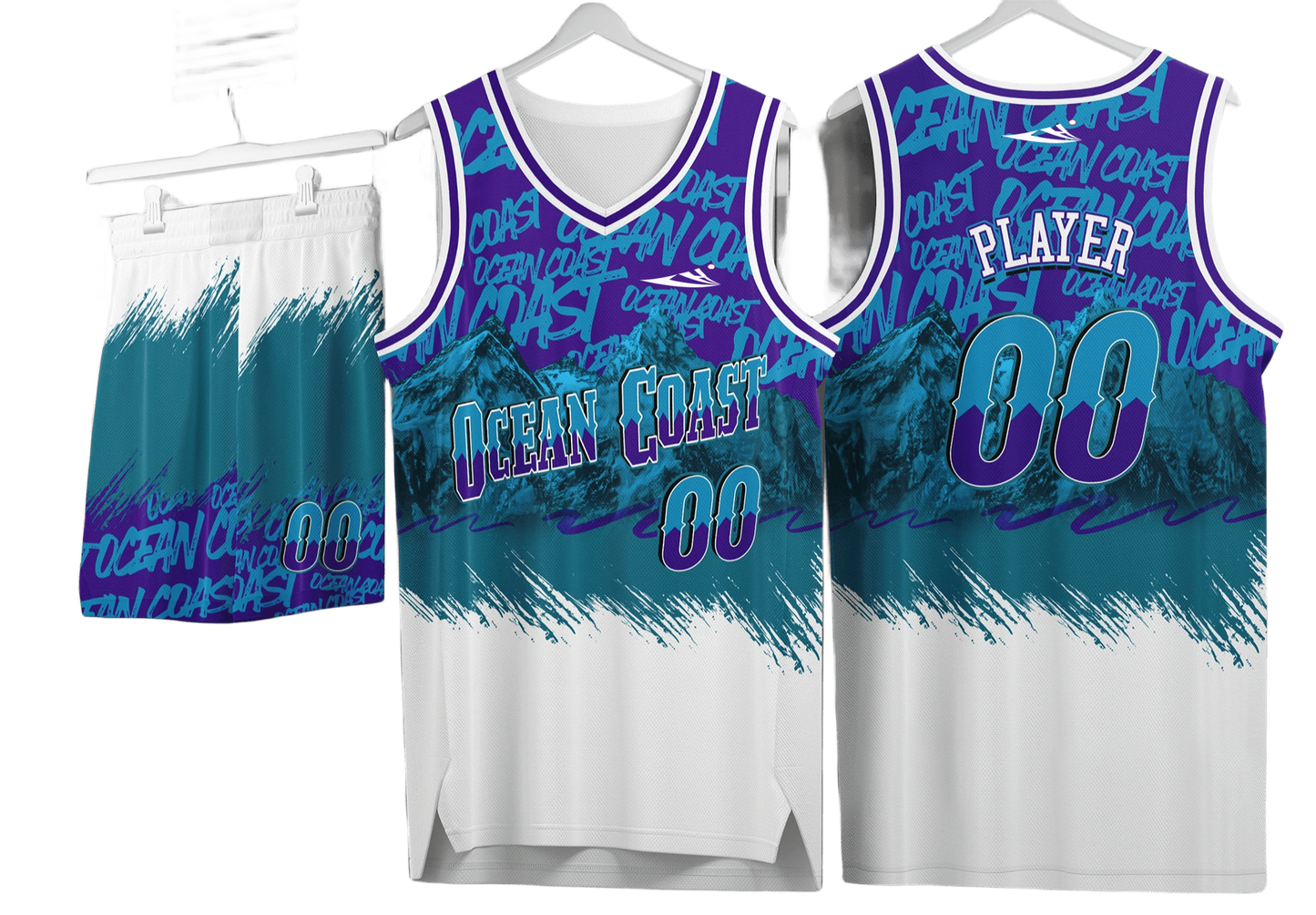Custom basketball uniforms