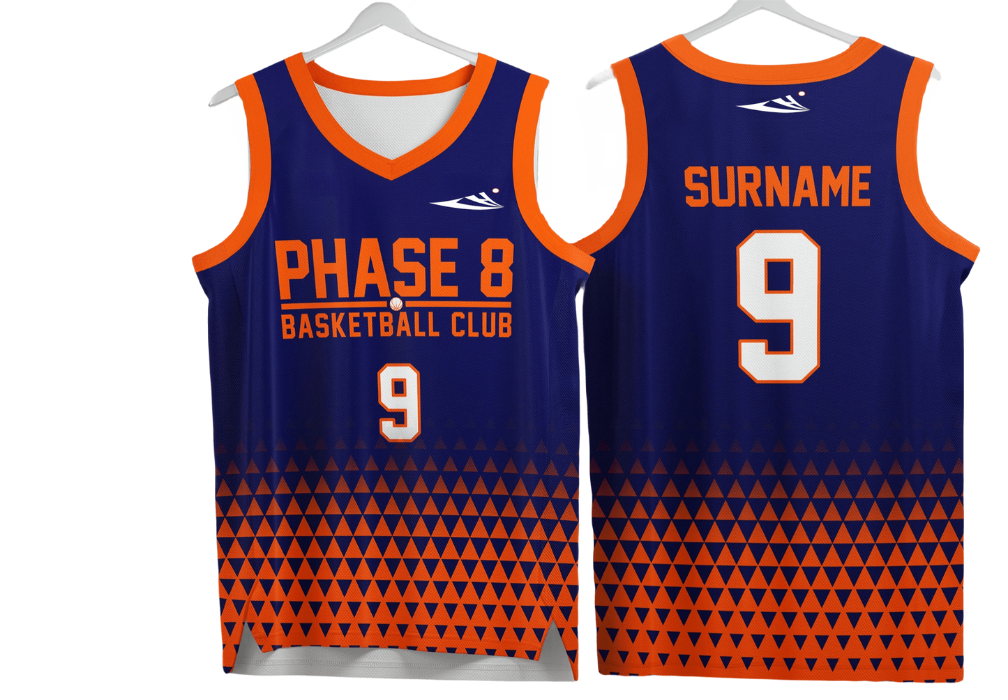 Custom basketball uniforms