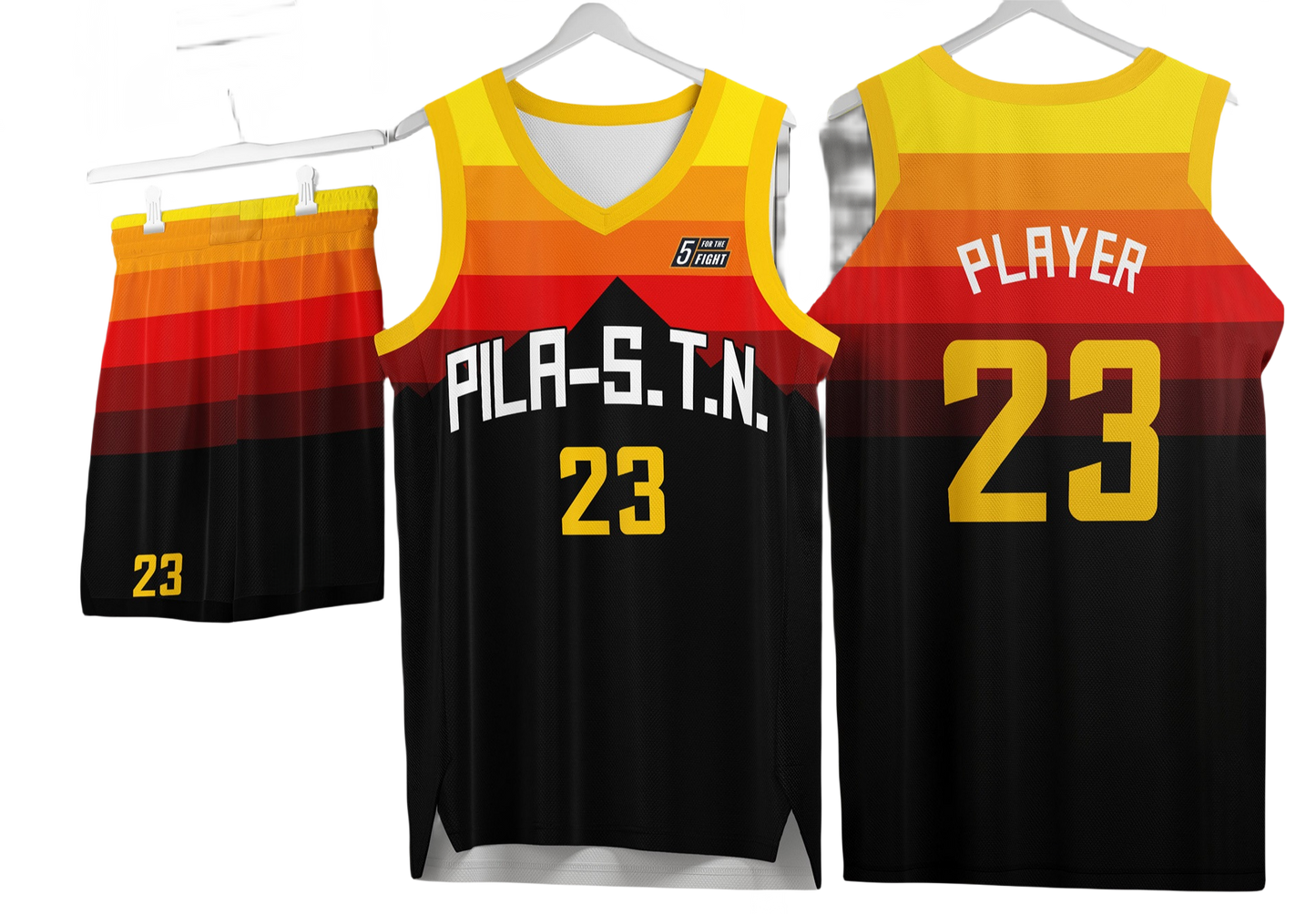 Custom basketball uniforms