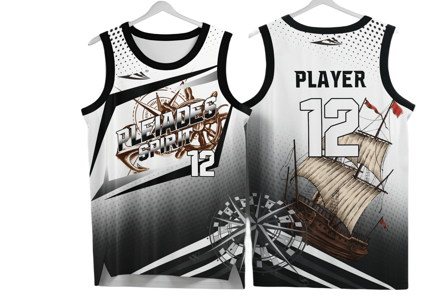 Custom basketball uniforms