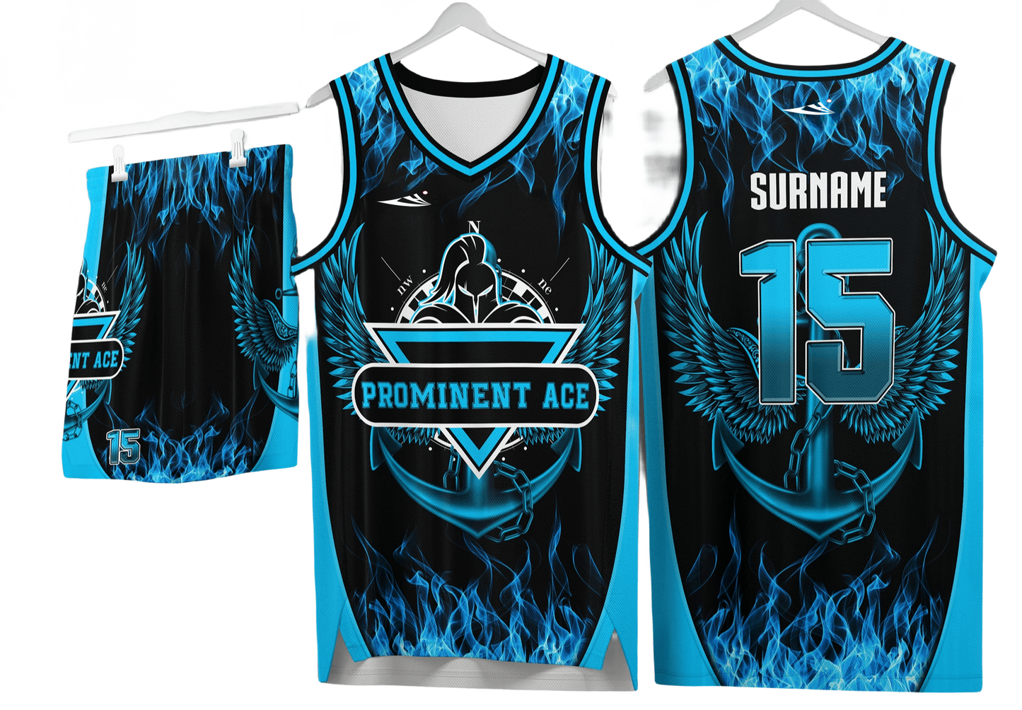 Custom basketball uniforms