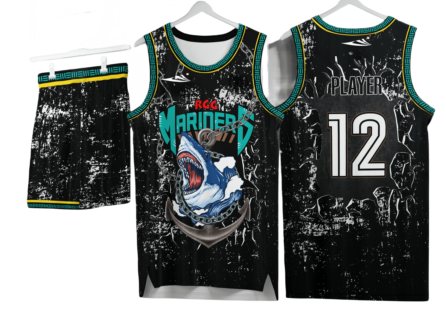 Custom basketball uniforms