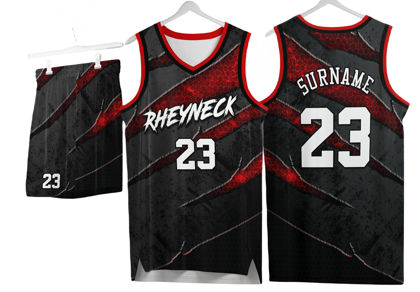 Custom basketball uniforms
