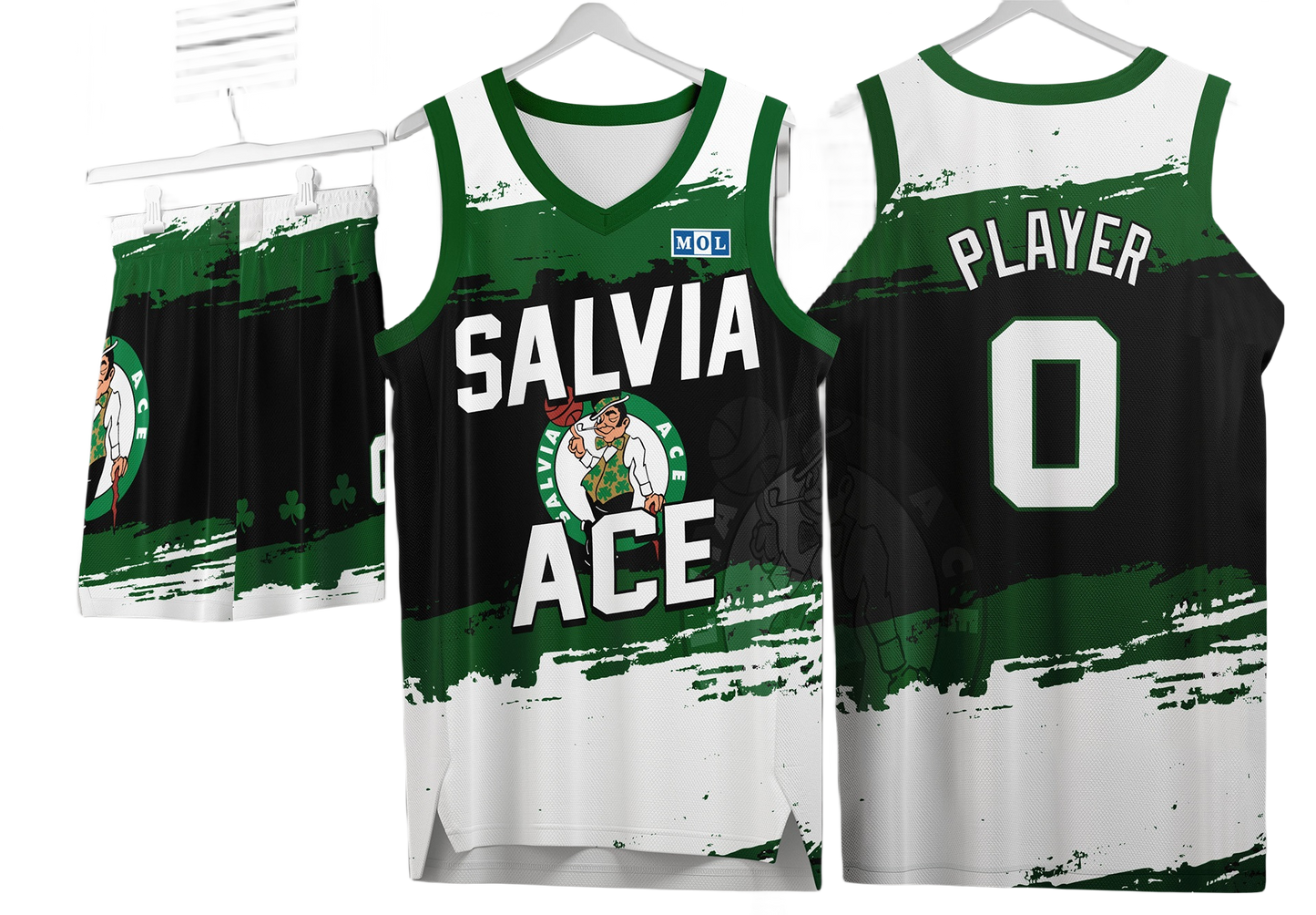 Custom basketball uniforms