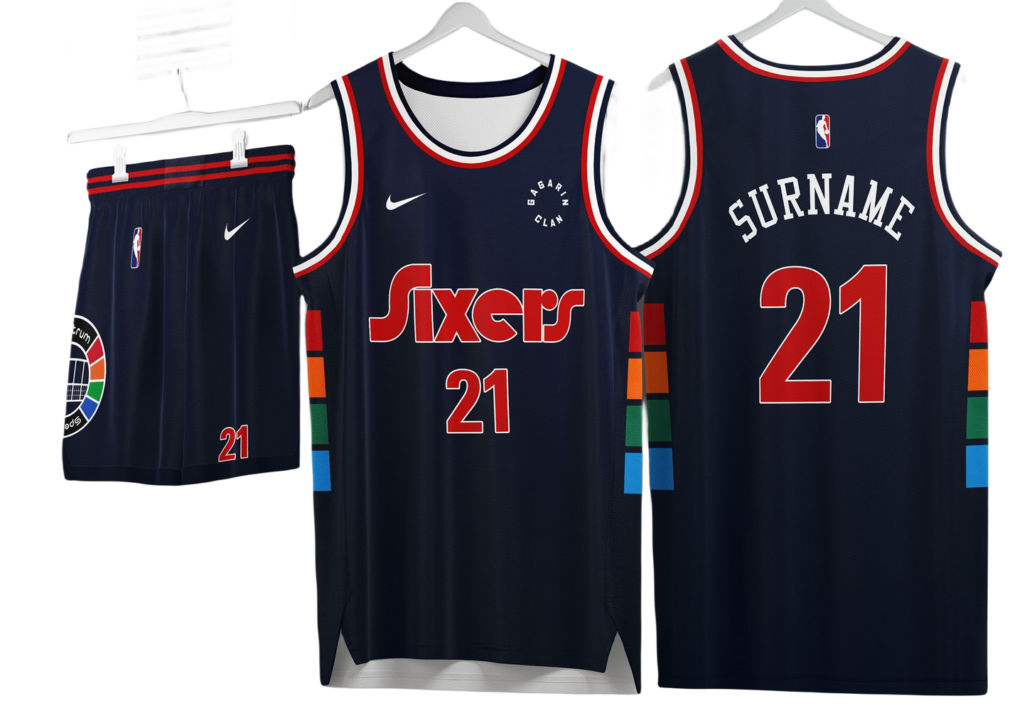 Custom basketball uniforms