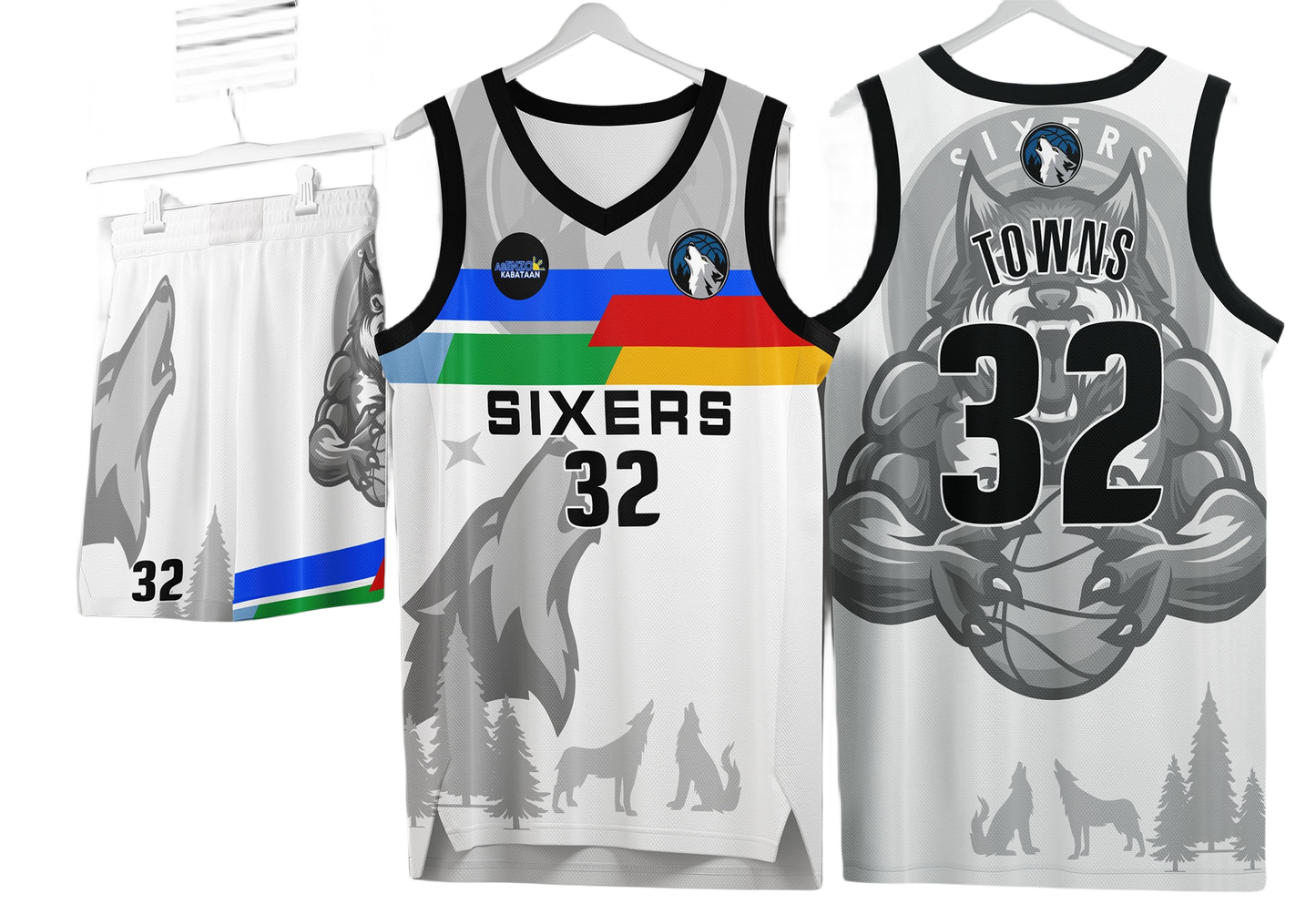Custom basketball uniforms