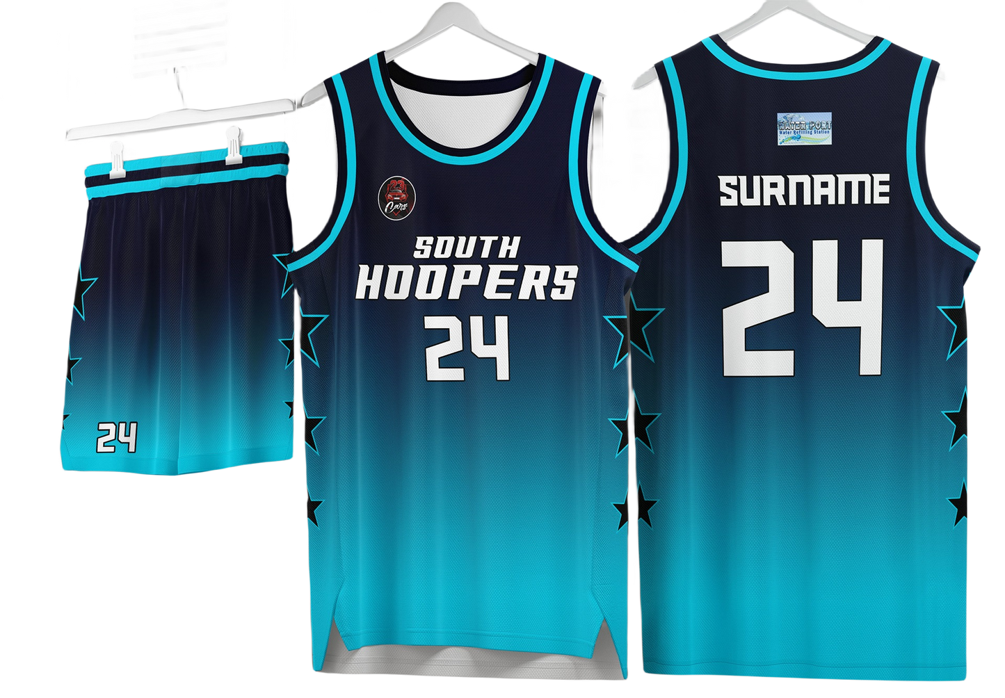 Custom basketball uniforms