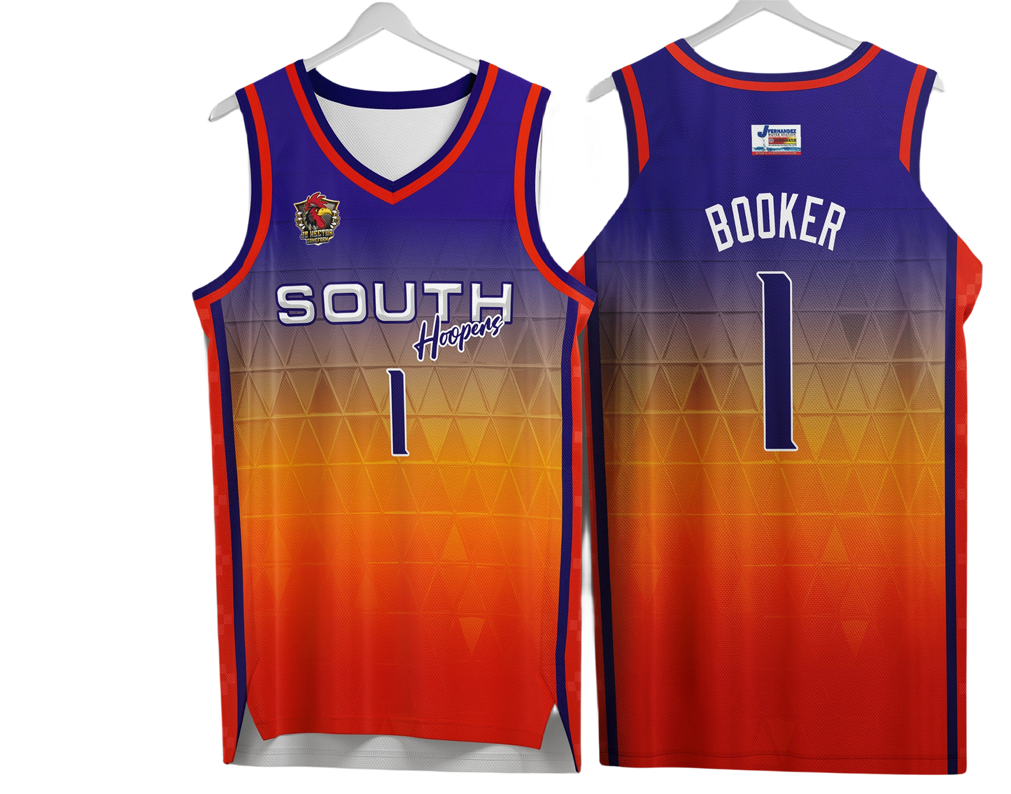 Custom basketball uniforms