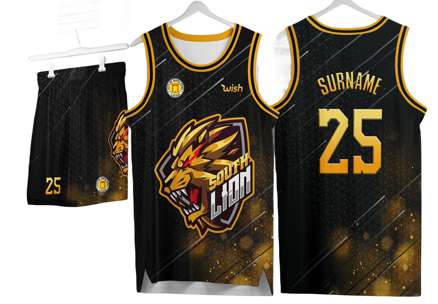 Custom basketball uniforms