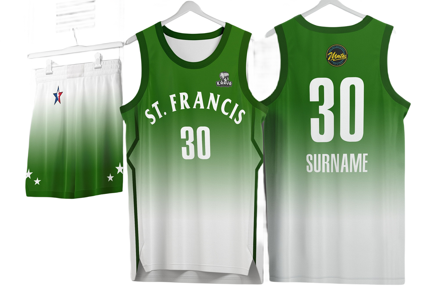 Custom basketball uniforms