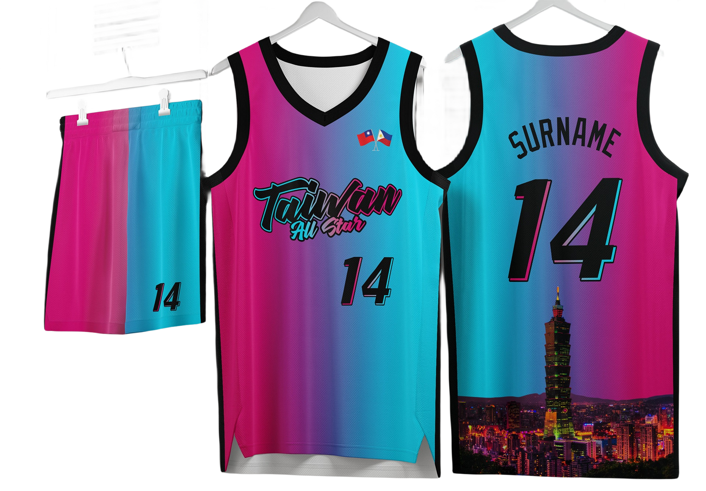 Custom basketball uniforms