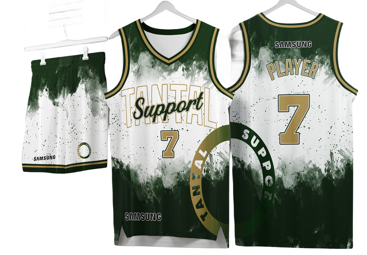 Custom basketball uniforms