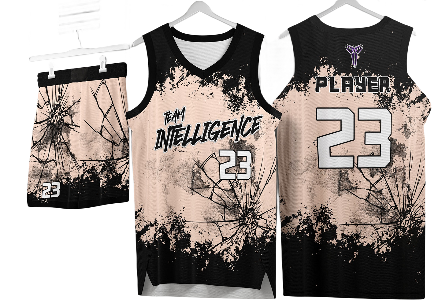 Custom basketball uniforms