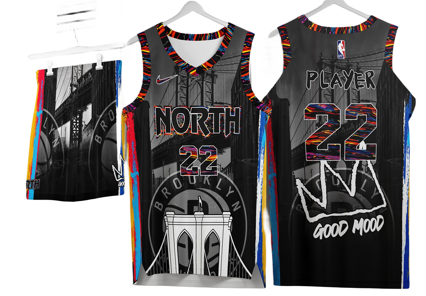 Custom basketball uniforms