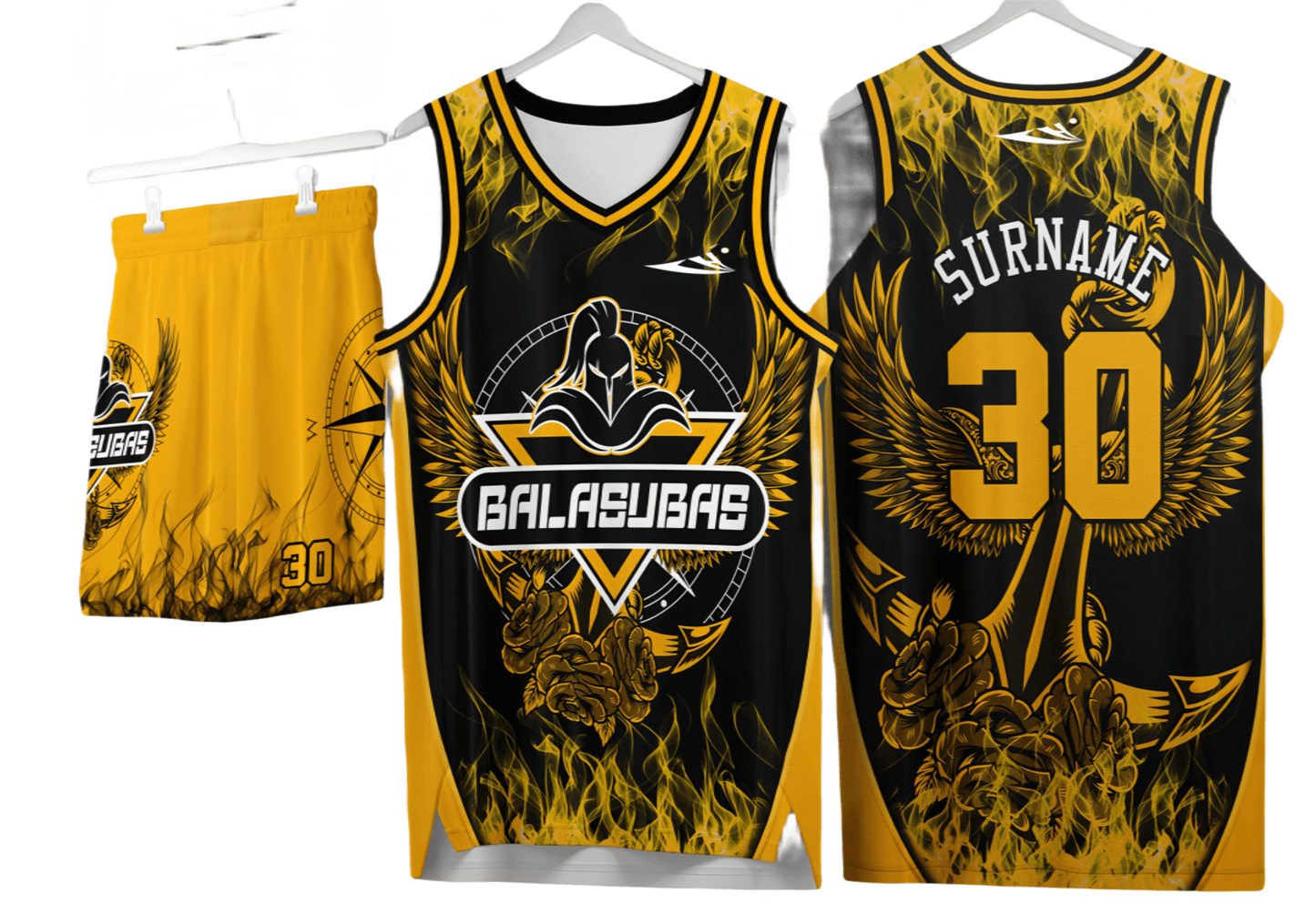 Custom basketball uniforms