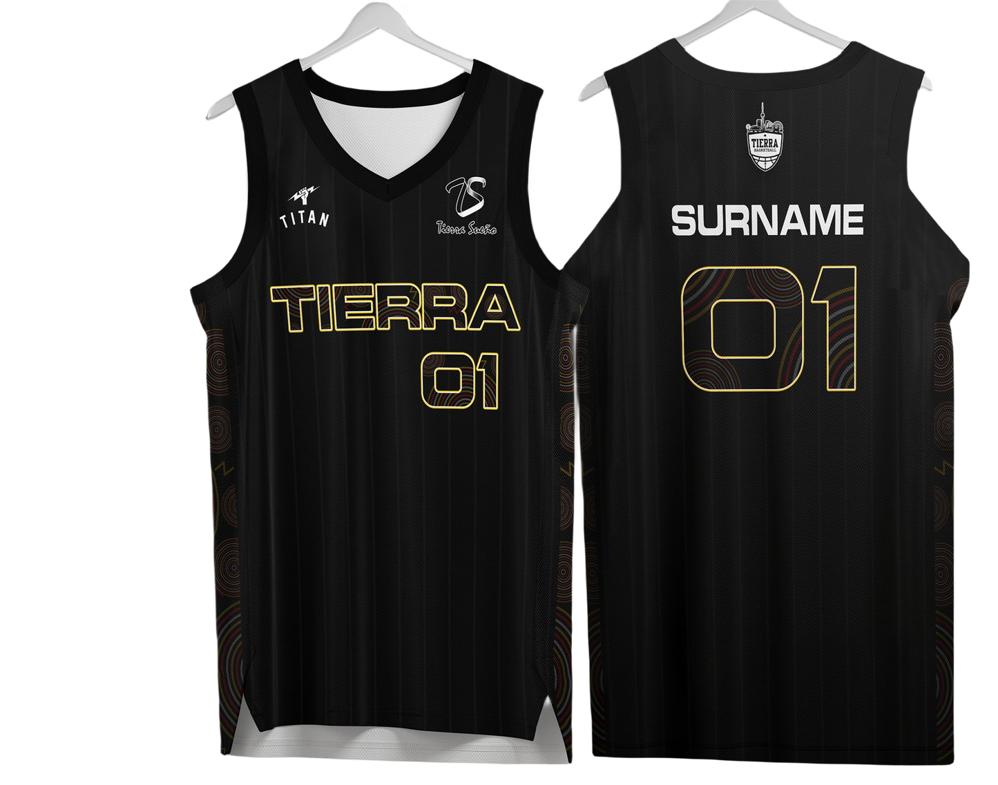 Custom basketball uniforms