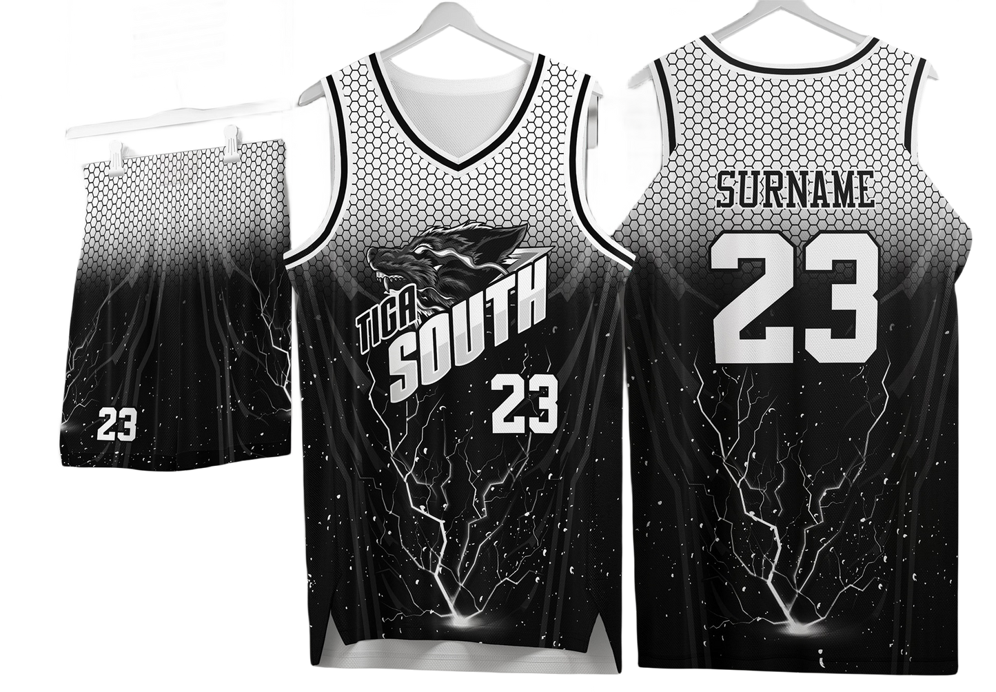 Custom basketball uniforms