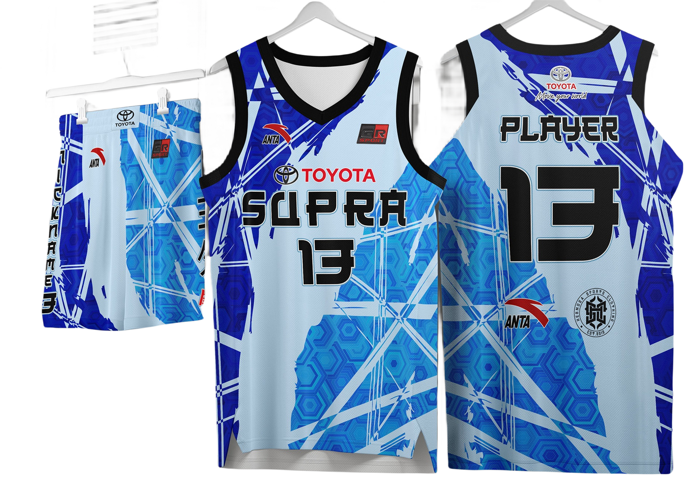 Custom basketball uniforms