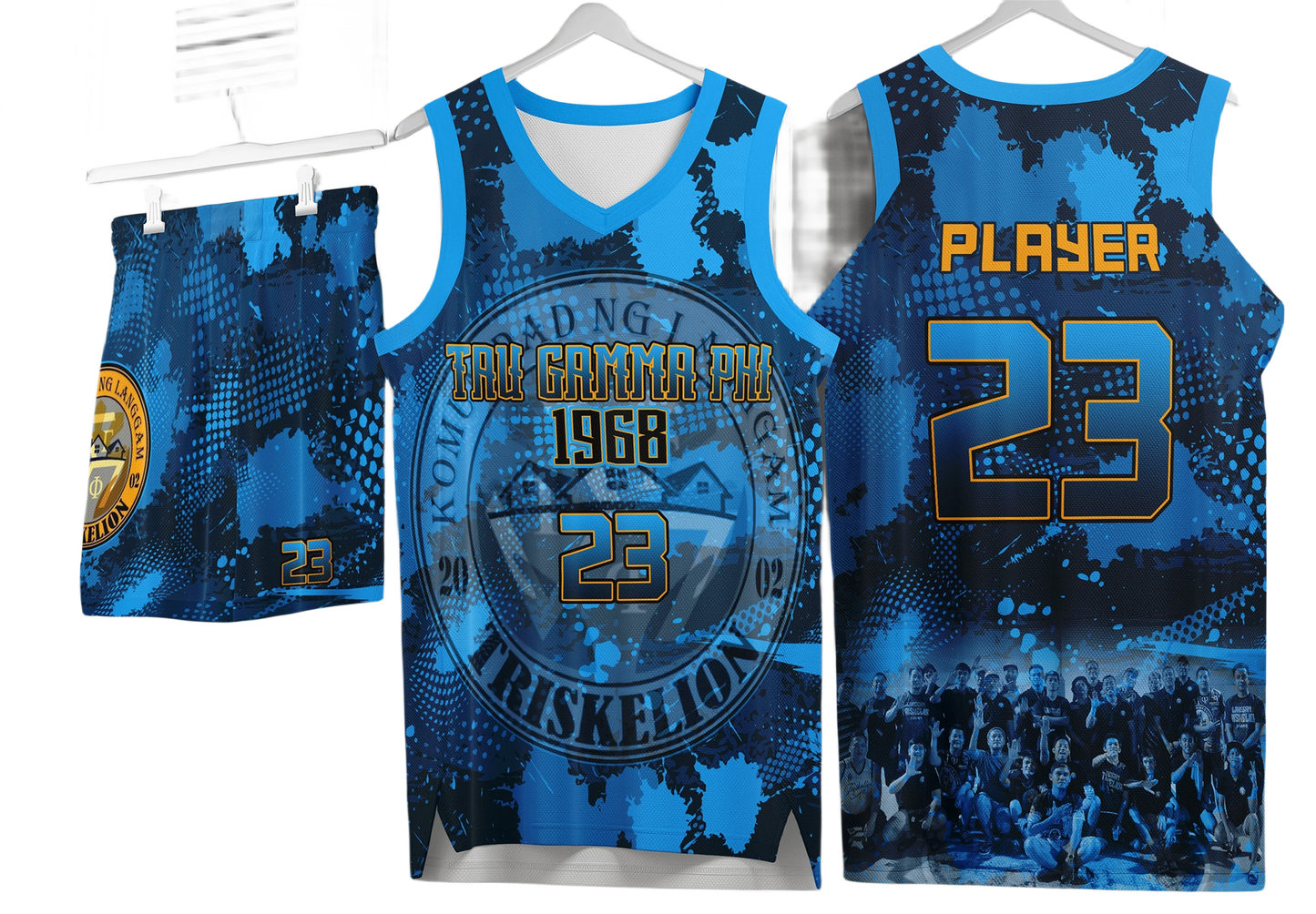 Custom basketball uniforms