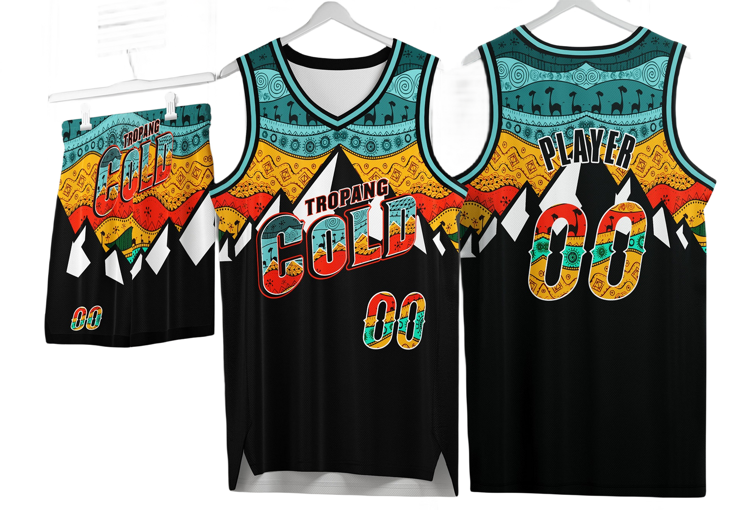Custom basketball uniforms
