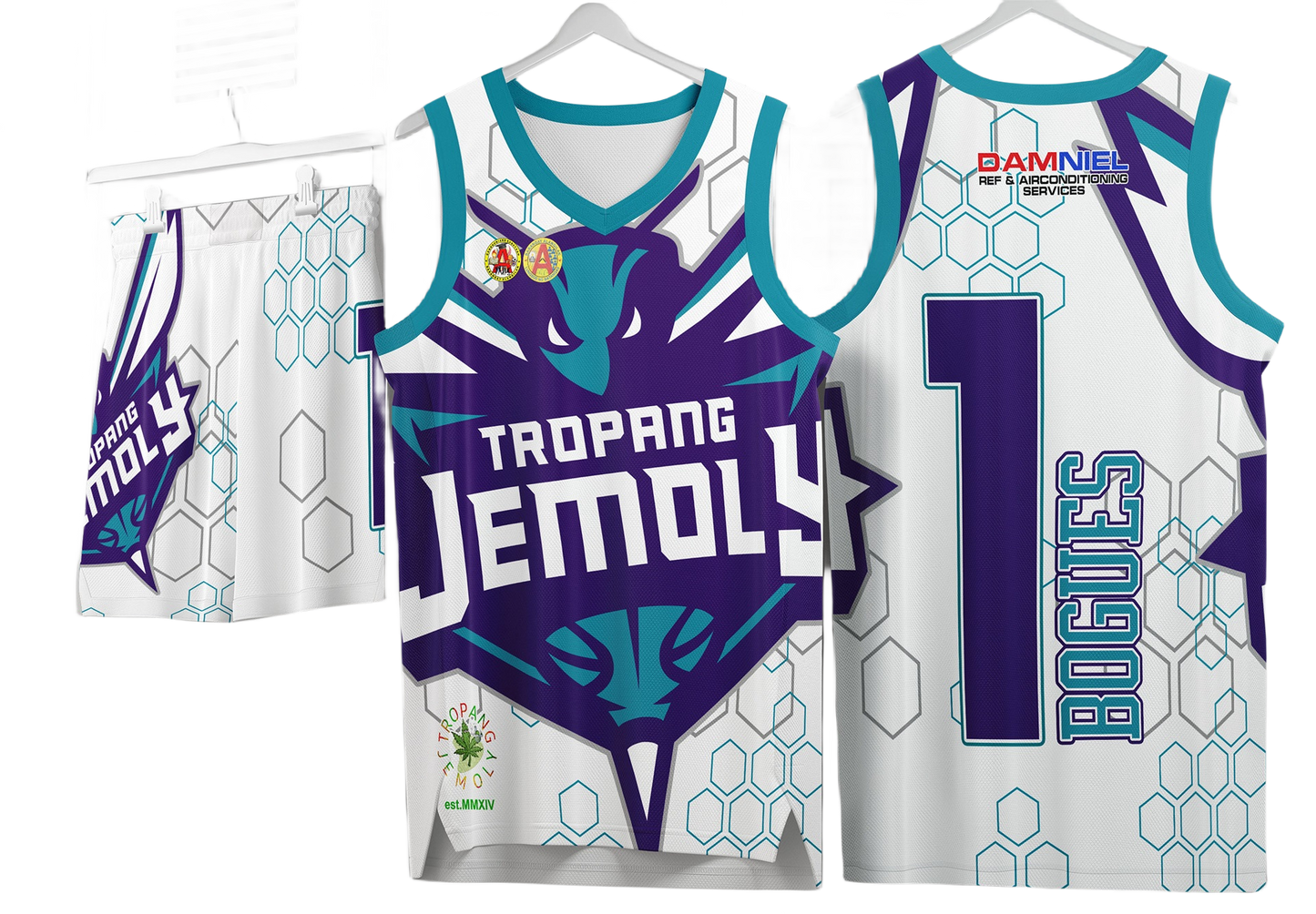 Custom basketball uniforms