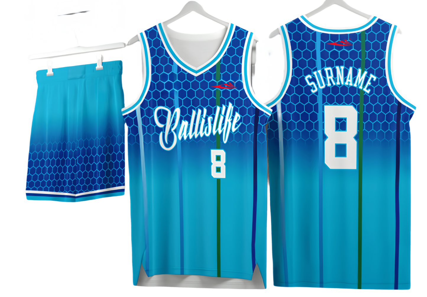 Custom basketball uniforms