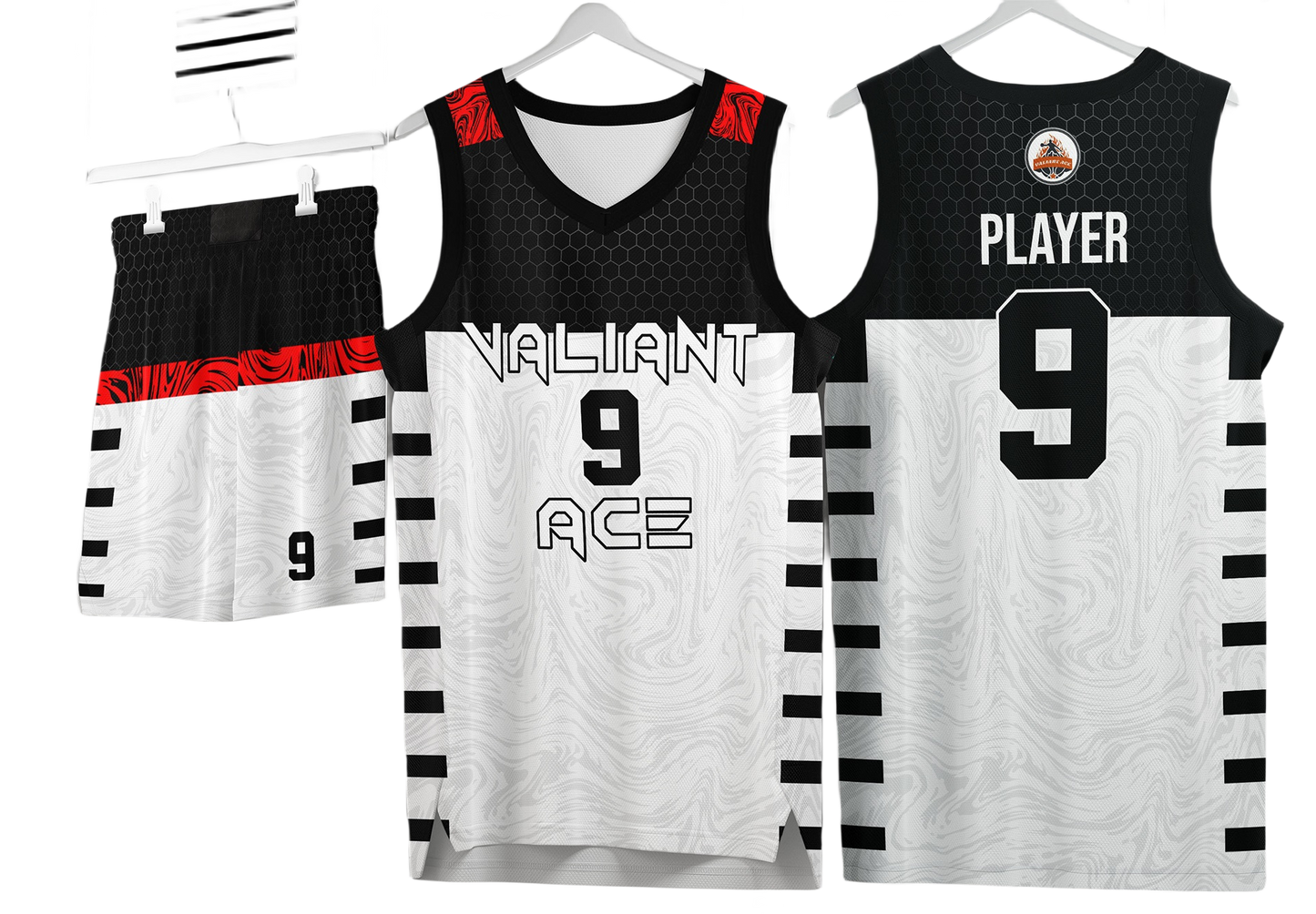 Custom basketball uniforms