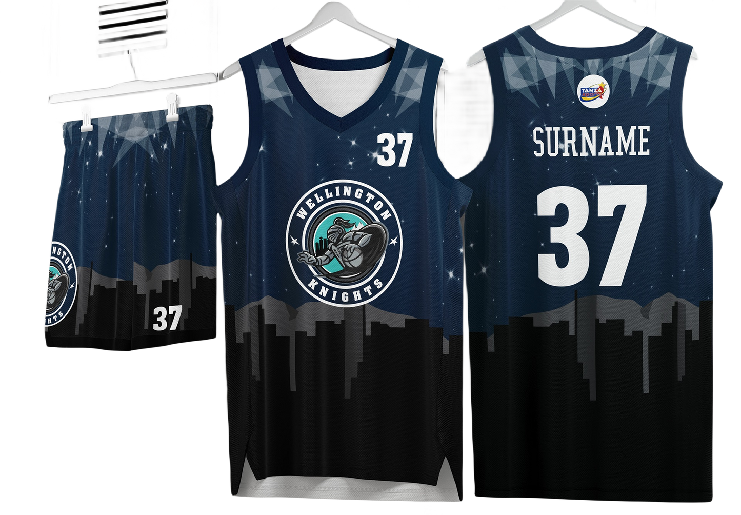 Custom basketball uniforms