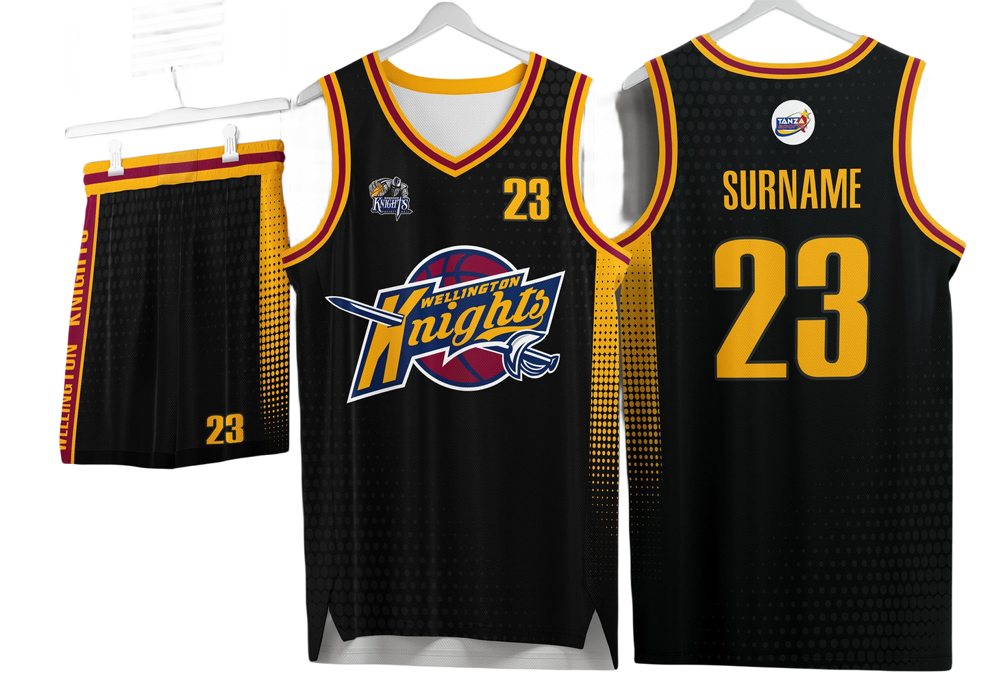 Custom basketball uniforms