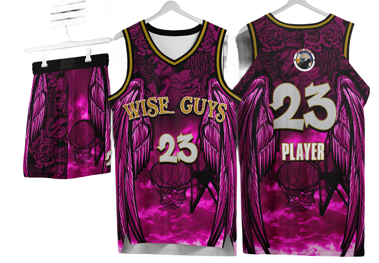 Custom basketball uniforms
