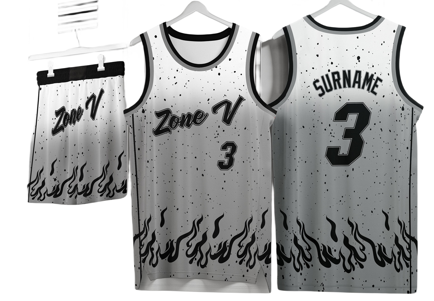 Custom basketball uniforms
