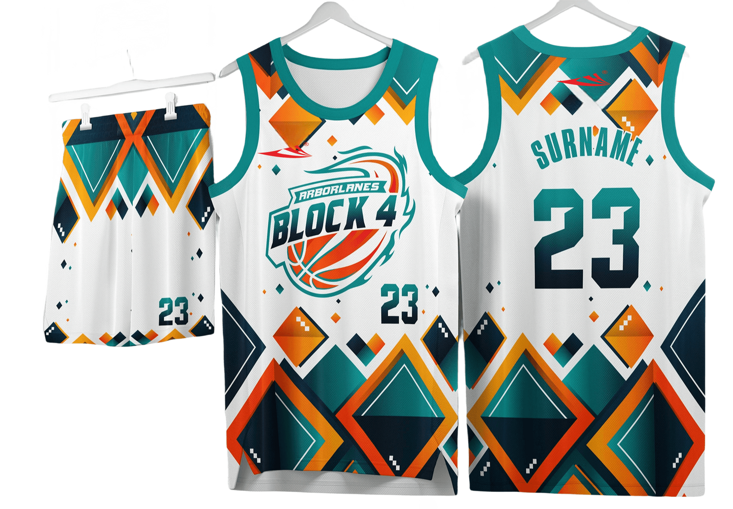 Custom basketball uniforms