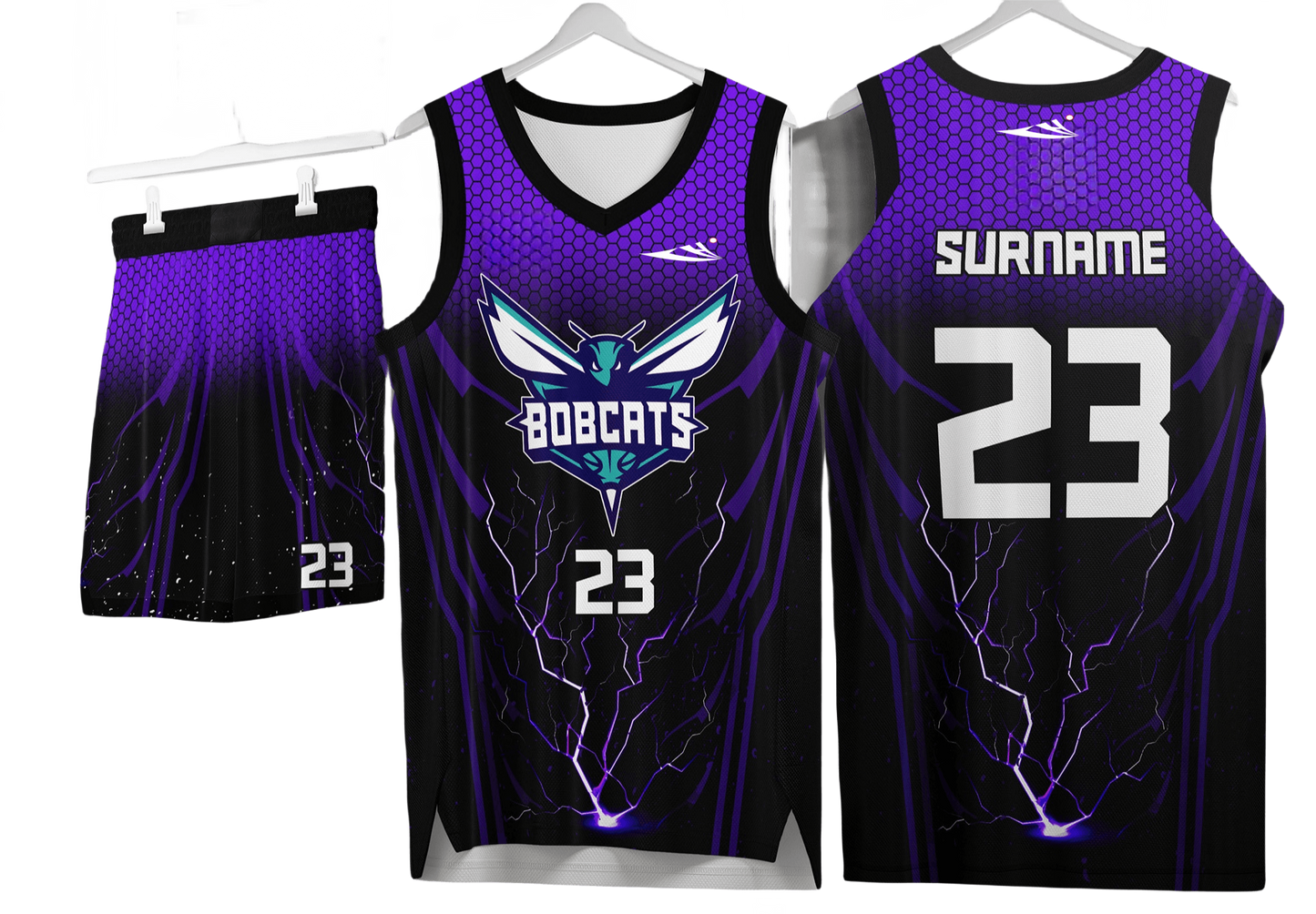 Custom basketball uniforms