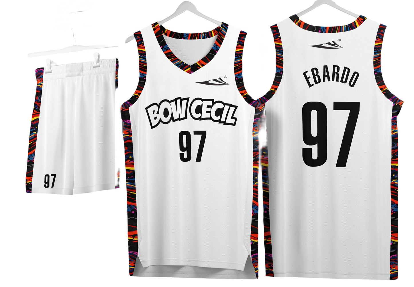 Custom basketball uniforms