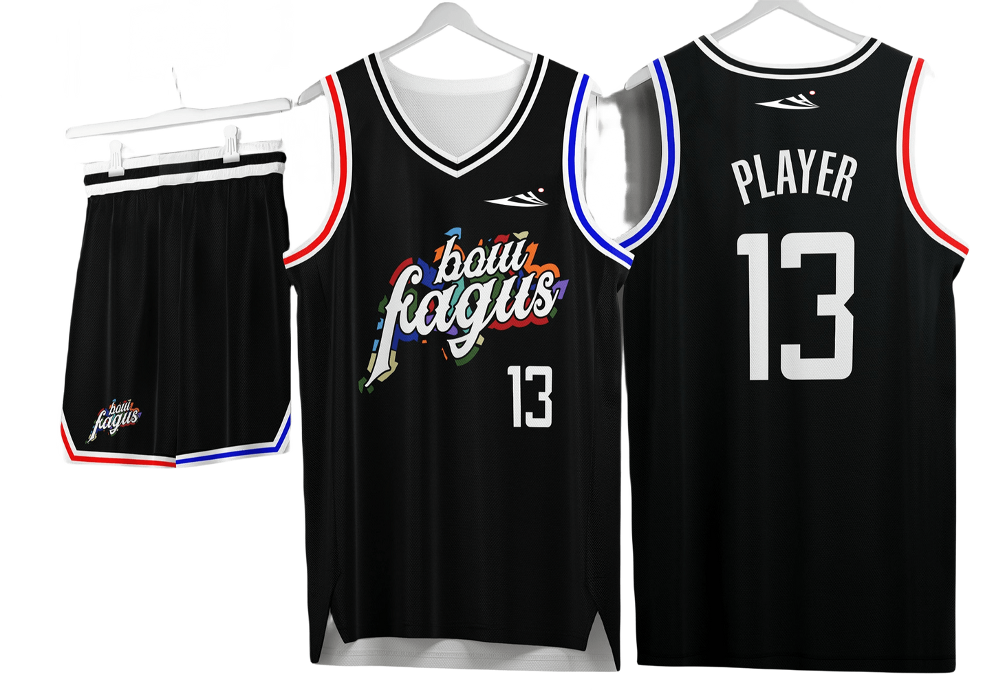 Custom basketball uniforms