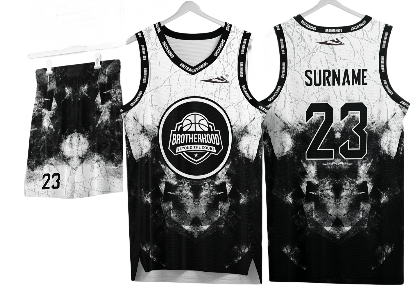 Custom basketball uniforms