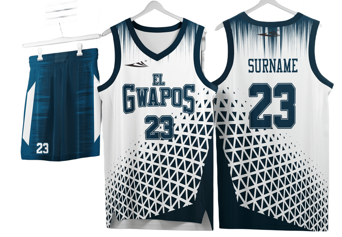 Custom basketball uniforms