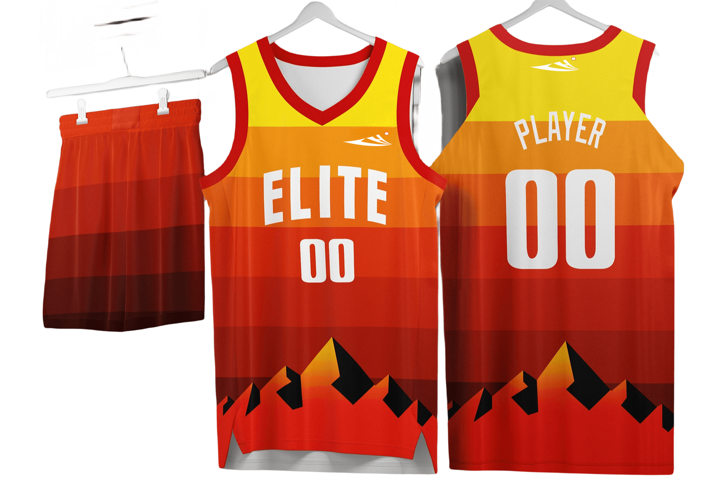Custom basketball uniforms