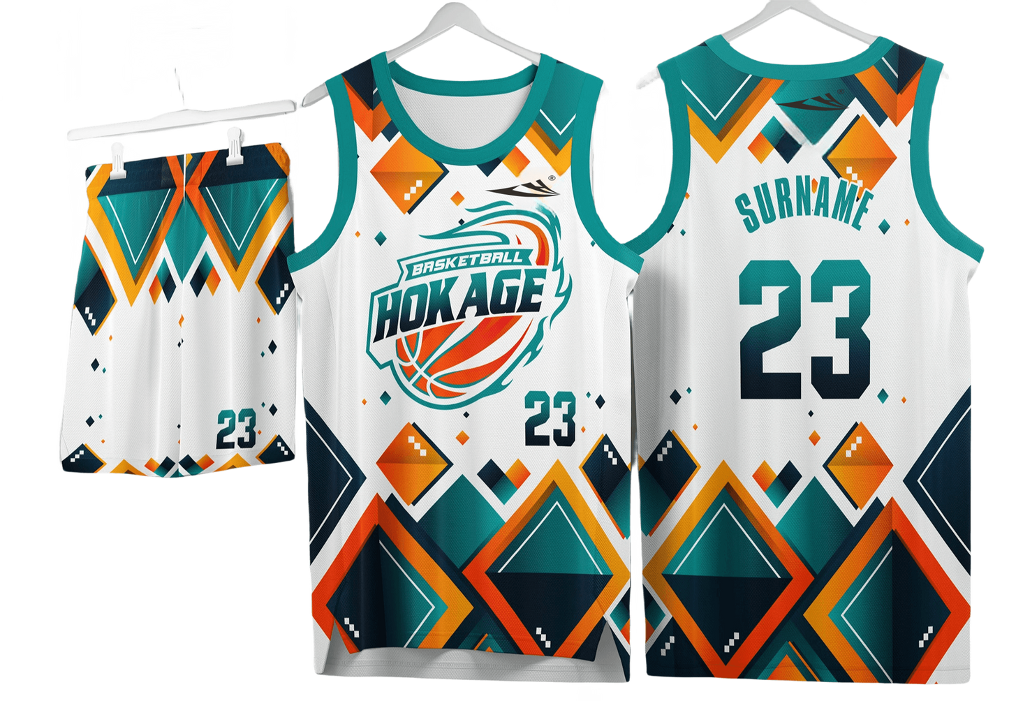 Custom basketball uniforms