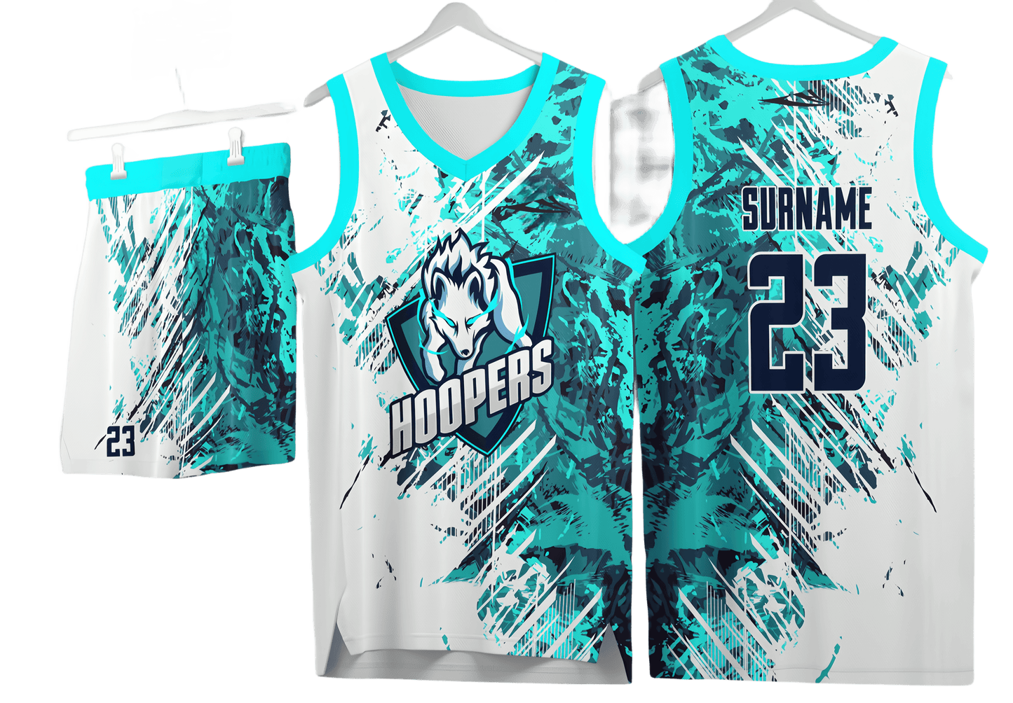 Custom basketball uniforms