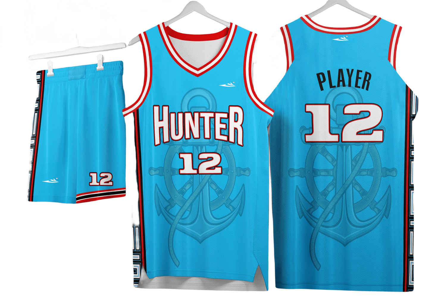 Custom basketball uniforms