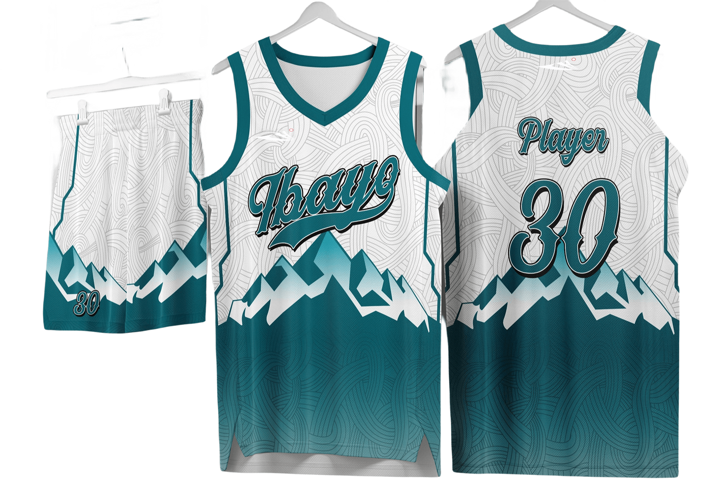 Custom basketball uniforms