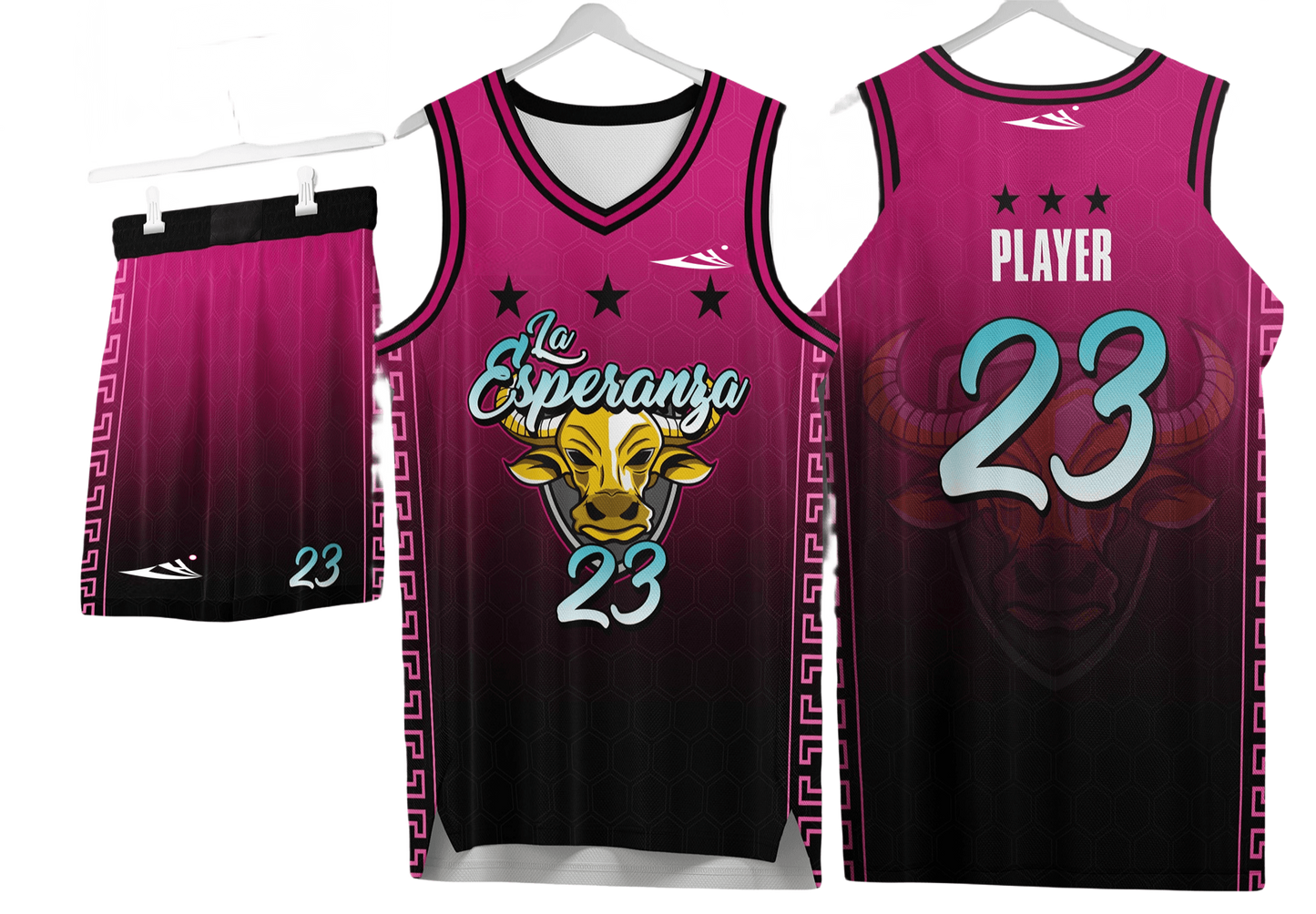 Custom basketball uniforms