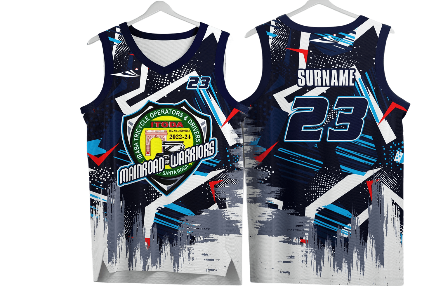Custom basketball uniforms