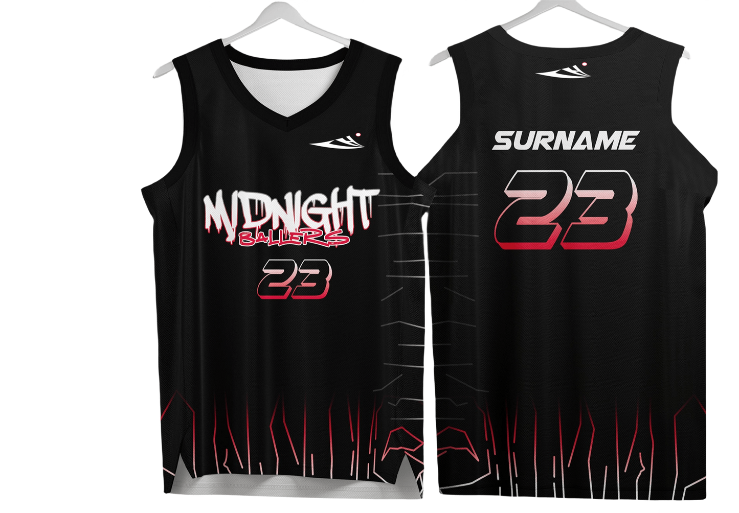 Custom basketball uniforms