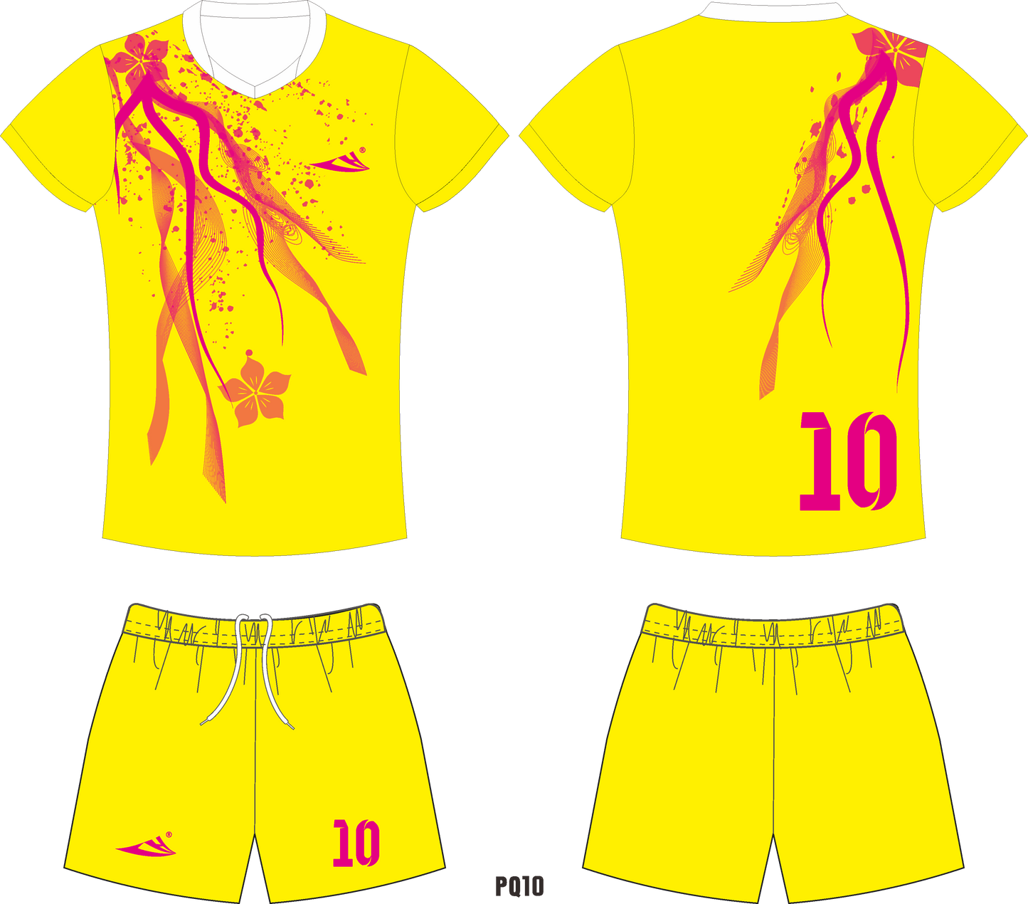 Custom volleyball uniforms