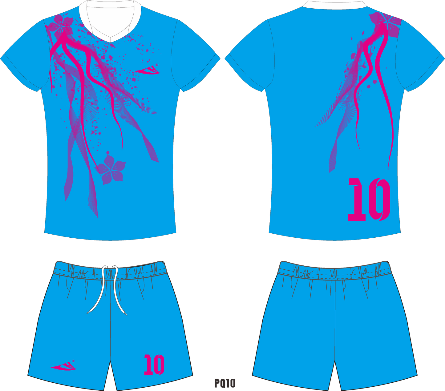 Custom volleyball uniforms