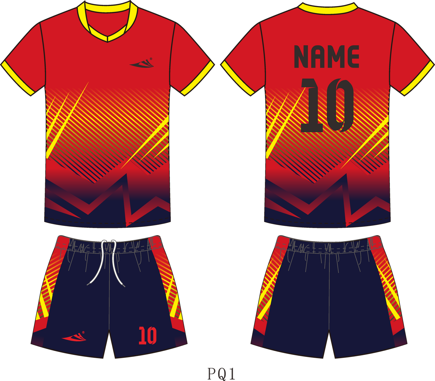 Custom volleyball uniforms