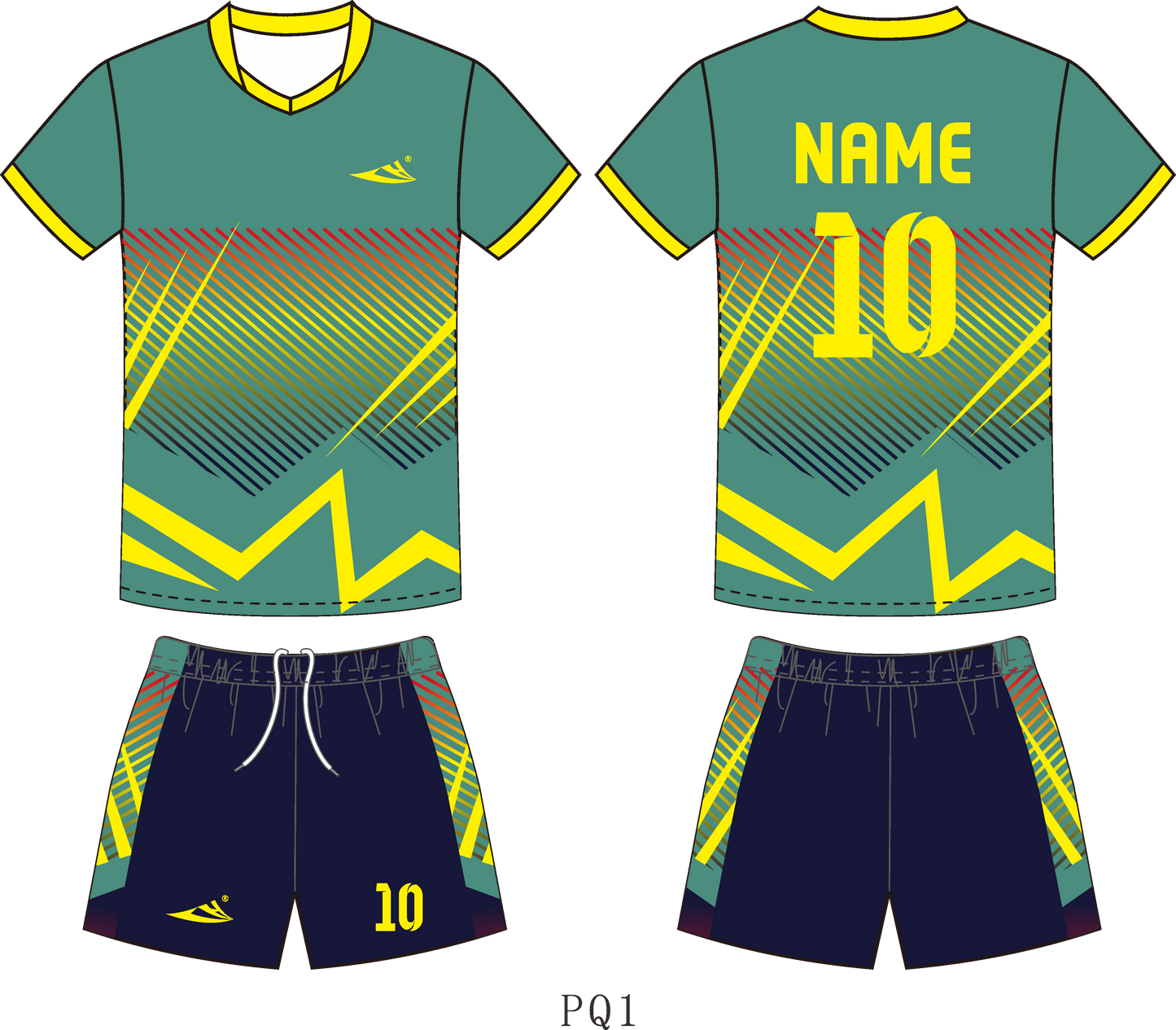 Custom volleyball uniforms